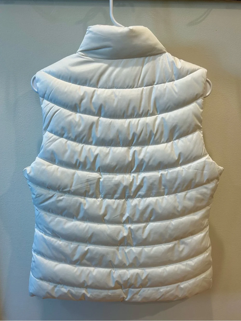 GAP ColdControl Lightweight Puffer Vest White Size S NWT
